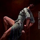 Hamish Blakely Damsel painting